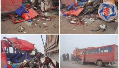 حادثه مرگبار برای دختران دانش آموز کرمانشاهی/ باز هم تصادف اتوبوس +عکس